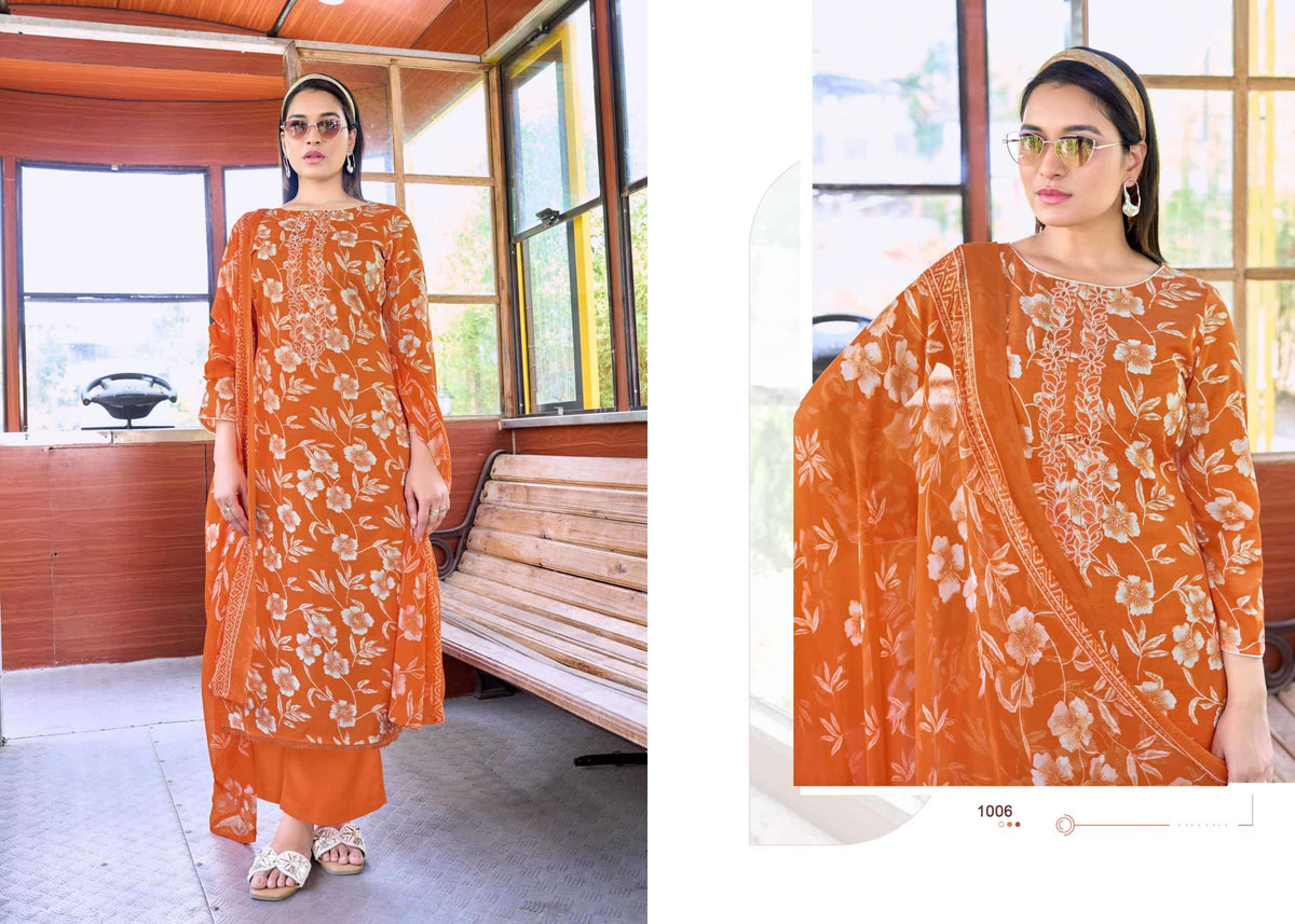 Supriya Fashion Soni Saloni Cotton Dress Material - Amrah Wholesale