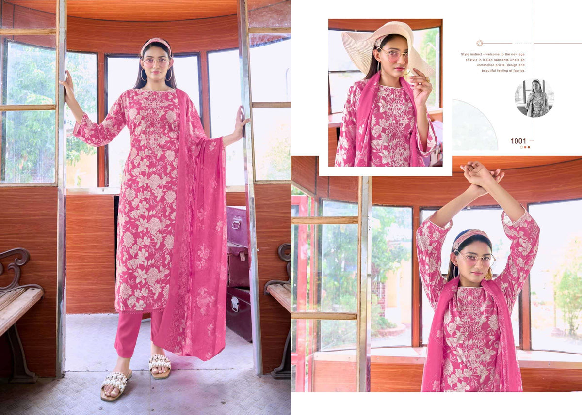 Supriya Fashion Soni Saloni Cotton Dress Material - Amrah Wholesale