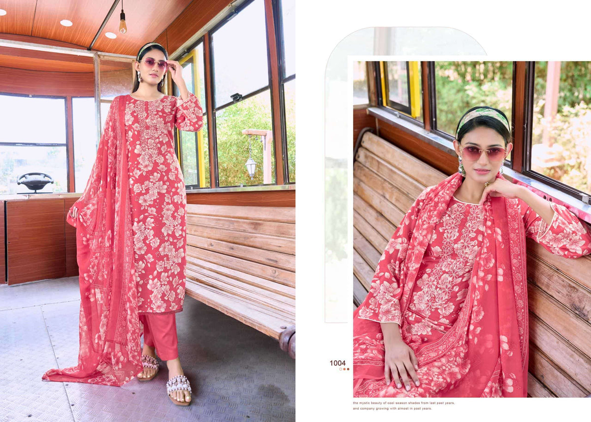 Supriya Fashion Soni Saloni Cotton Dress Material - Amrah Wholesale