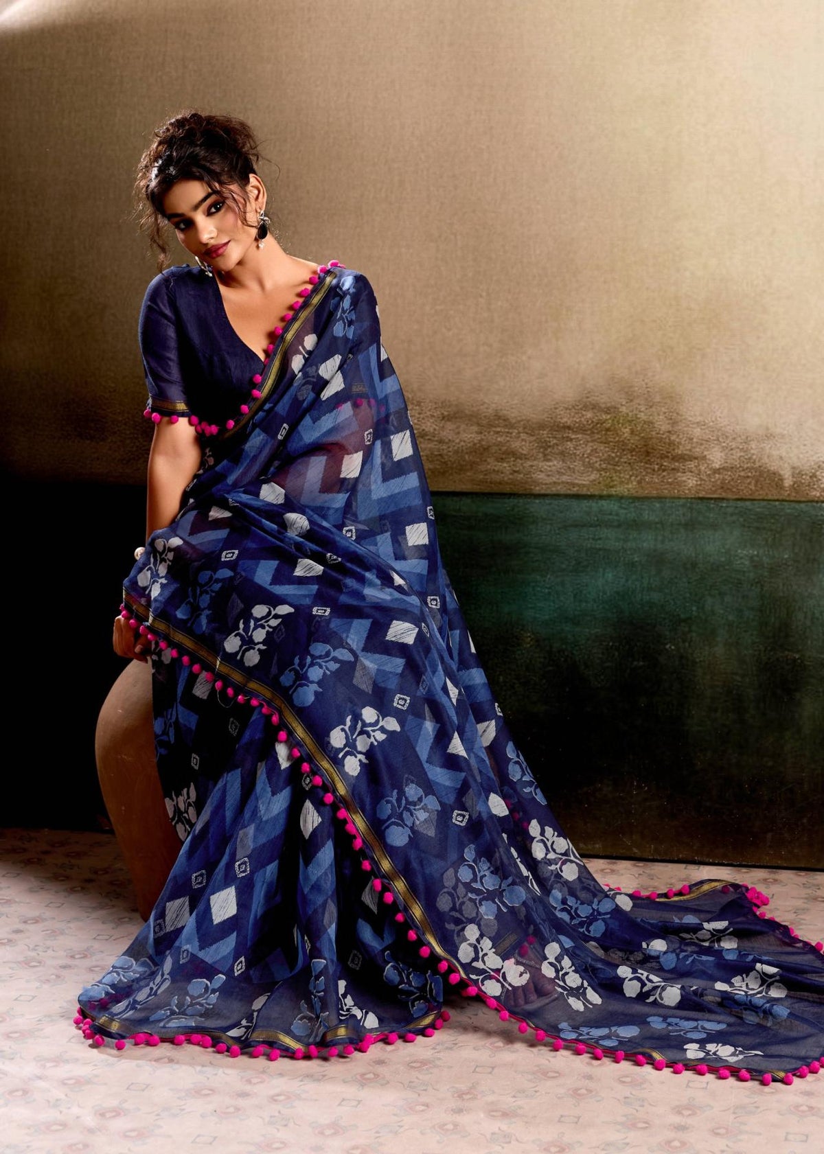 SR Sarees PUM PUM VOL 18 Mul Mul Cotton Saree - Amrah Wholesale