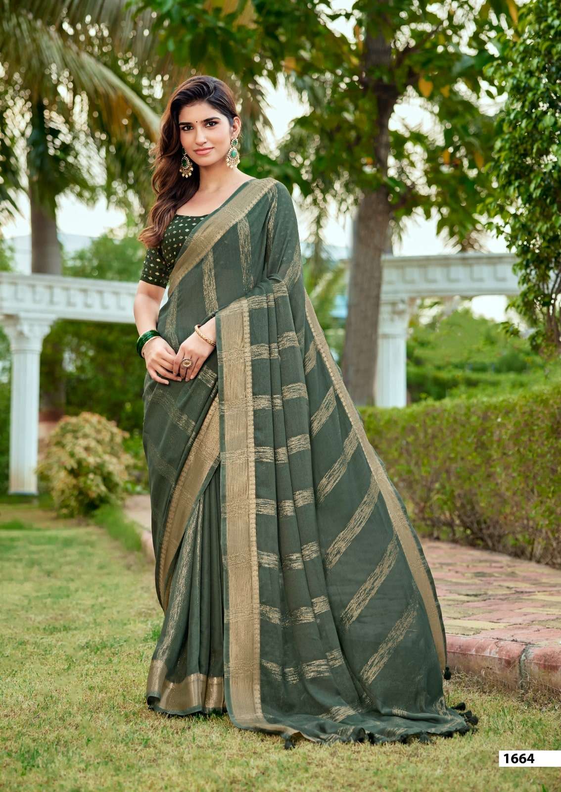 SR Tarnika 1662 To 1671 Series Bamber Silk Printed Premium Sarees