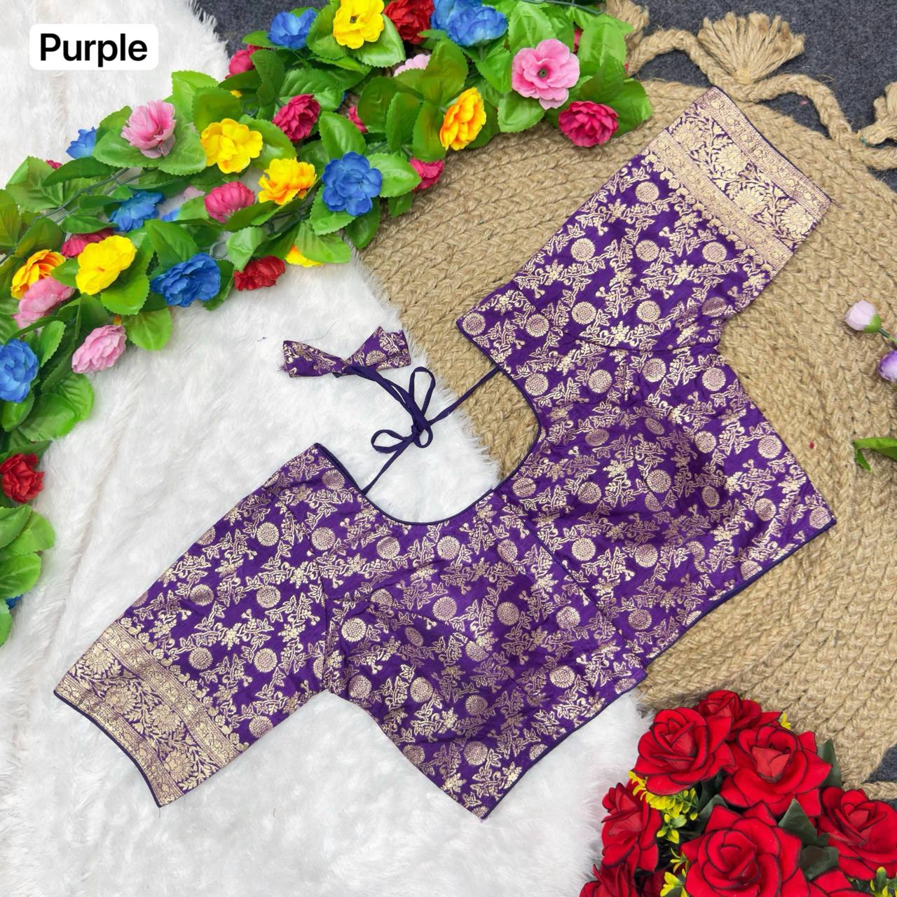 St D No 101 Fancy Blouse Wholesale Catalogue