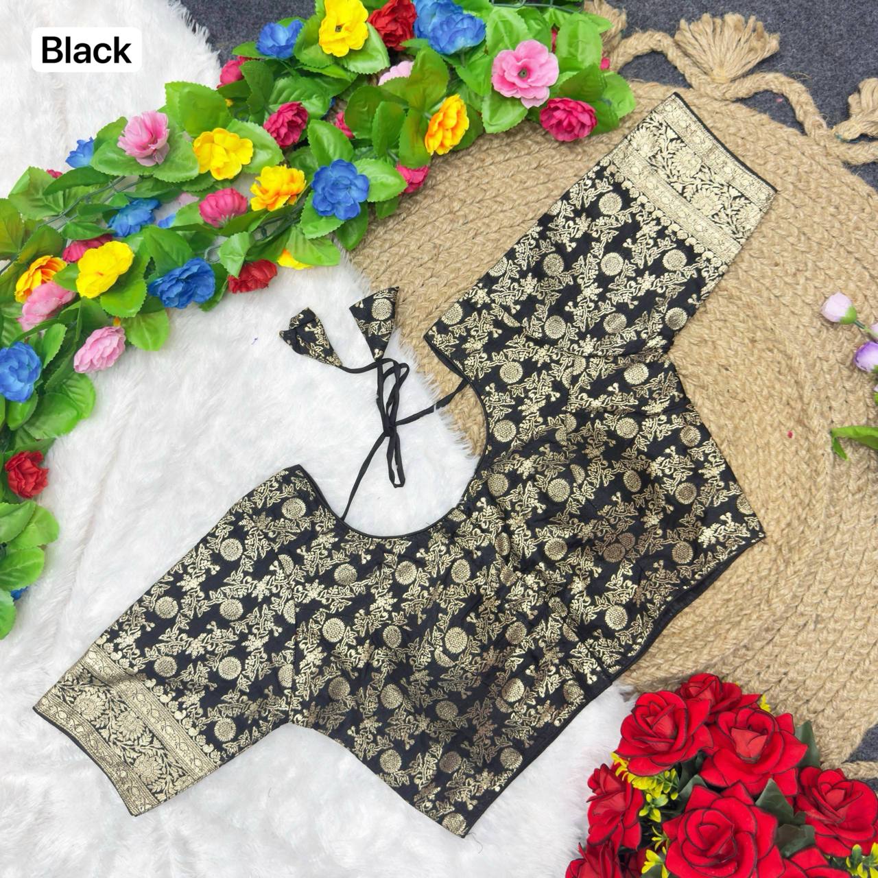 St D No 101 Fancy Blouse Wholesale Catalogue