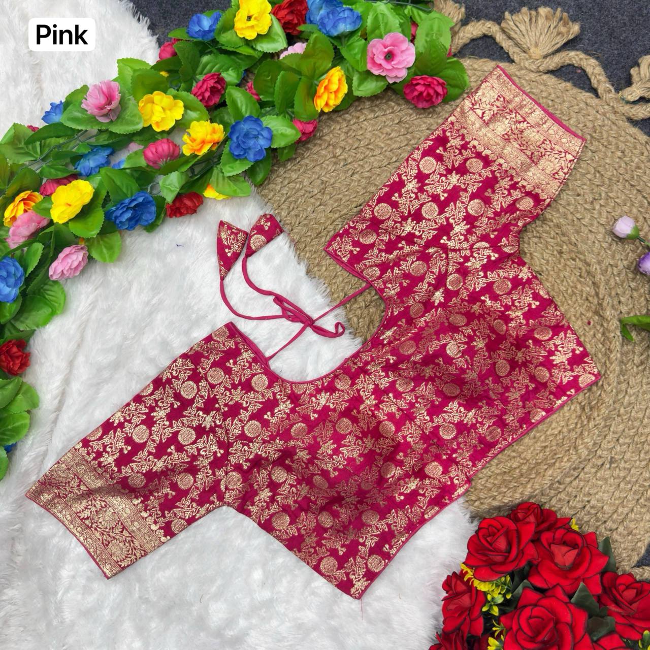 St D No 101 Fancy Blouse Wholesale Catalogue