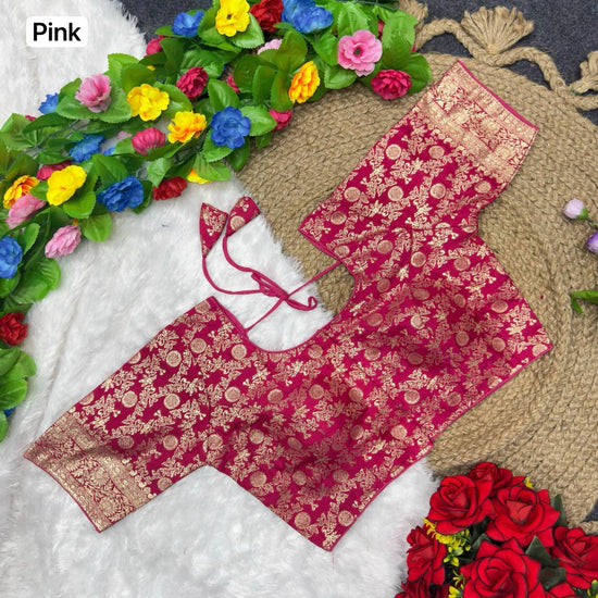 St D No 101 Fancy Blouse Wholesale Catalogue