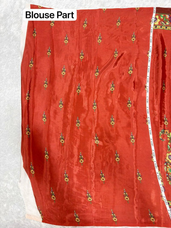 ST D No 183 Soft Chinon Silk Printed Saree - Amrah Wholesale