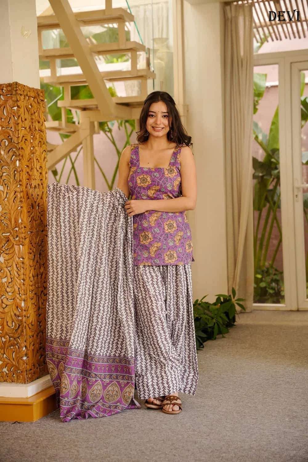 Stylishta Devi Vol 16 Cotton Silk Farshi Salwar Suit Set - Amrah Wholesale