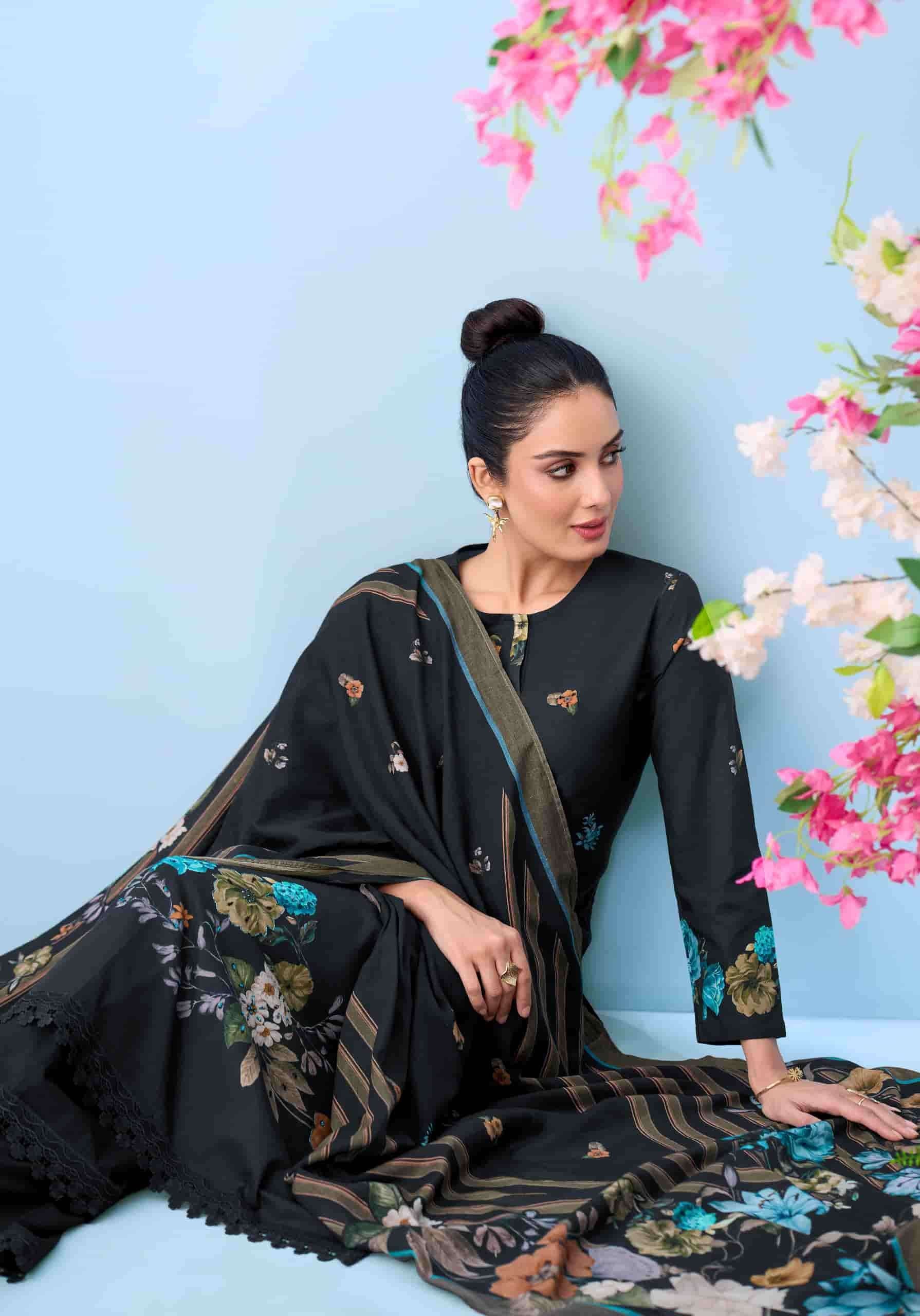 Sudriti Bloom Theory Pure Cotton Dress Material