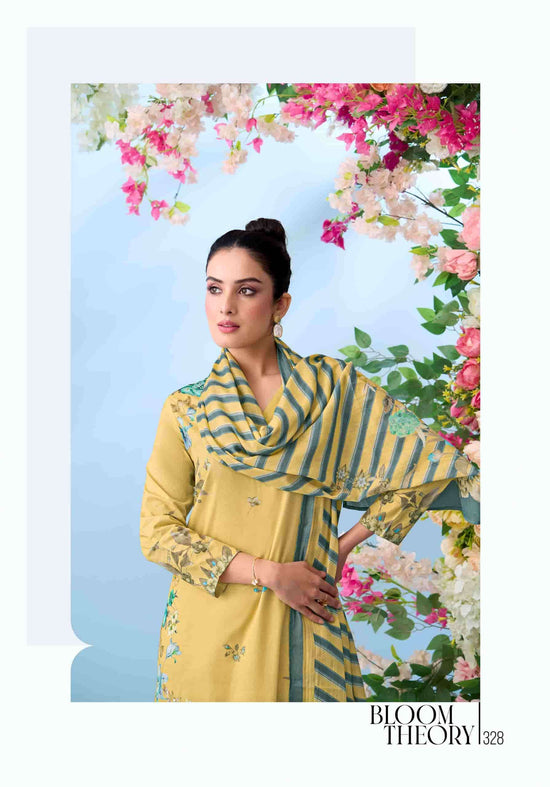 Sudriti Bloom Theory Pure Cotton Dress Material