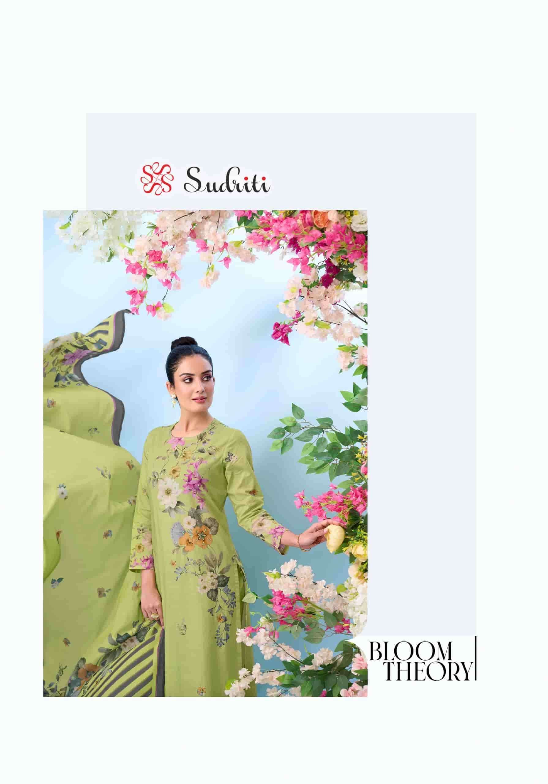 Sudriti Bloom Theory Pure Cotton Dress Material
