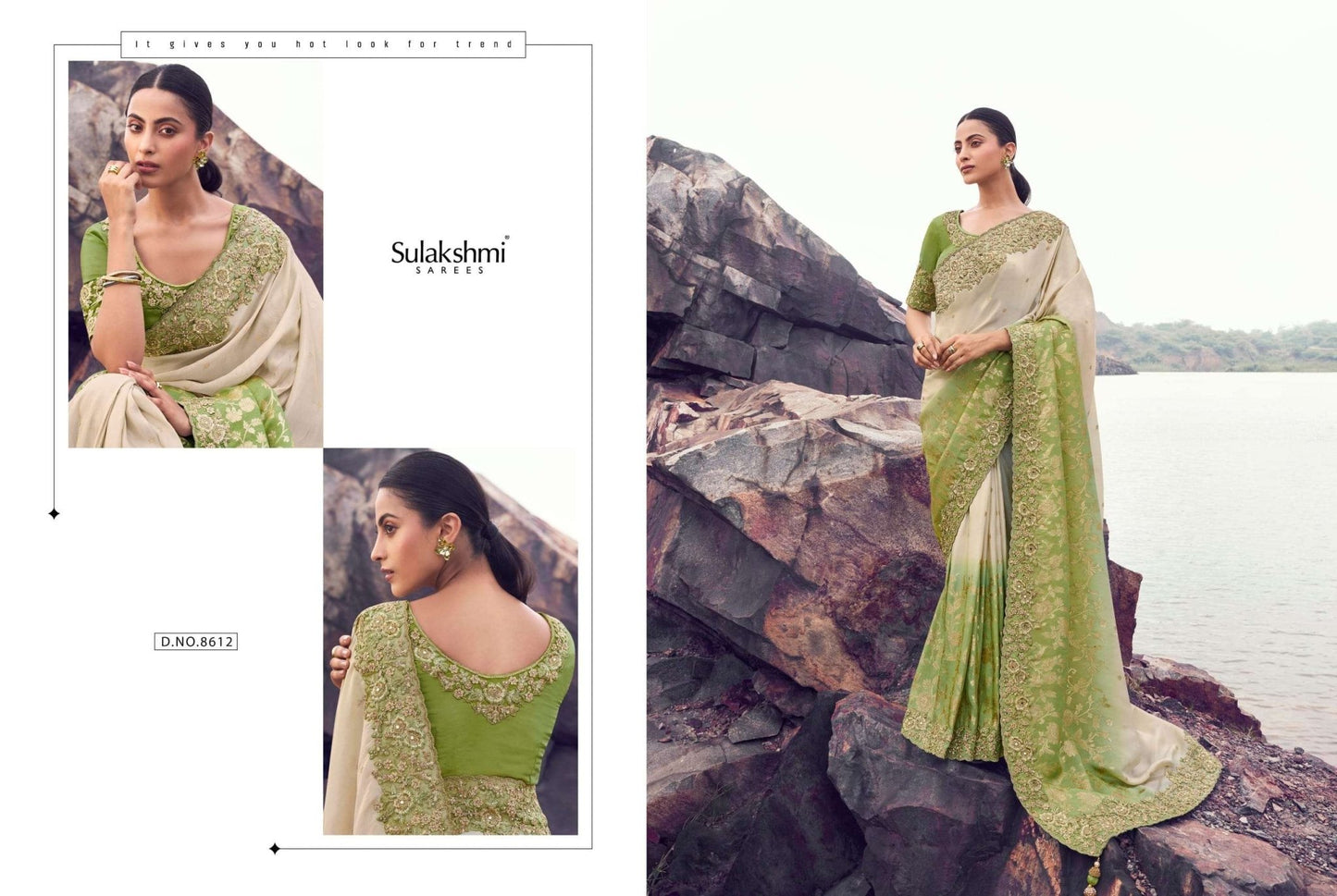 Sulakshmi Varenya 8601–8614 Series Saree Wholesale Catalogue - Amrah Wholesale