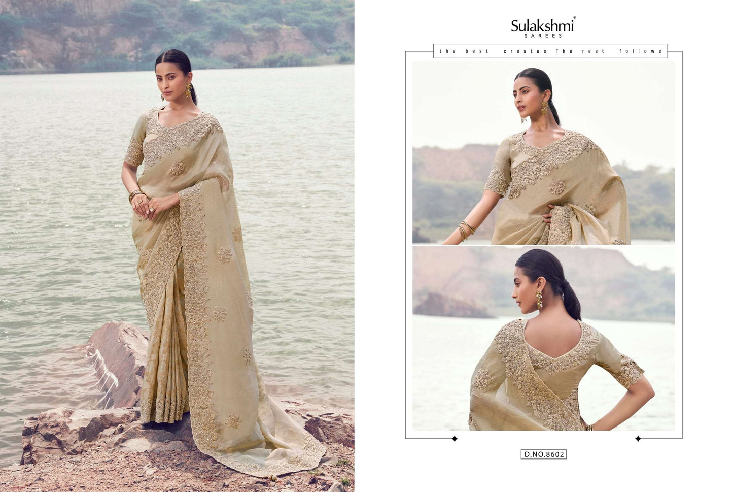 Sulakshmi Varenya 8601–8614 Series Saree Wholesale Catalogue - Amrah Wholesale