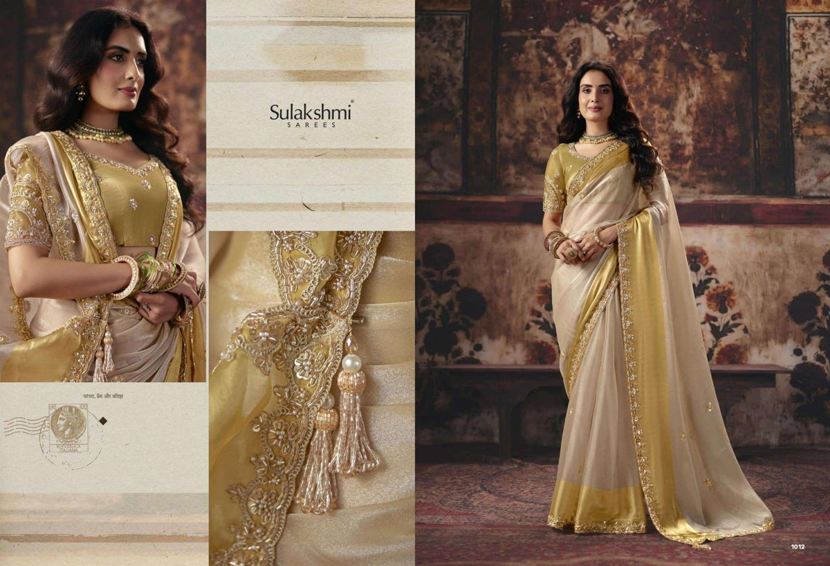 SULAKSHMI VIRASAT VOL-1 Organza Saree - Amrah Wholesale