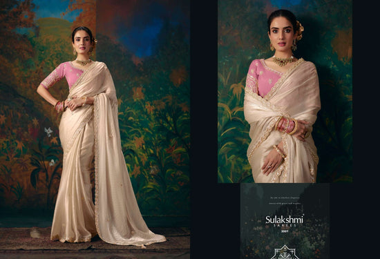 Sulakshmi Virasat Vol 2 Fancy Zari Embroidered Saree