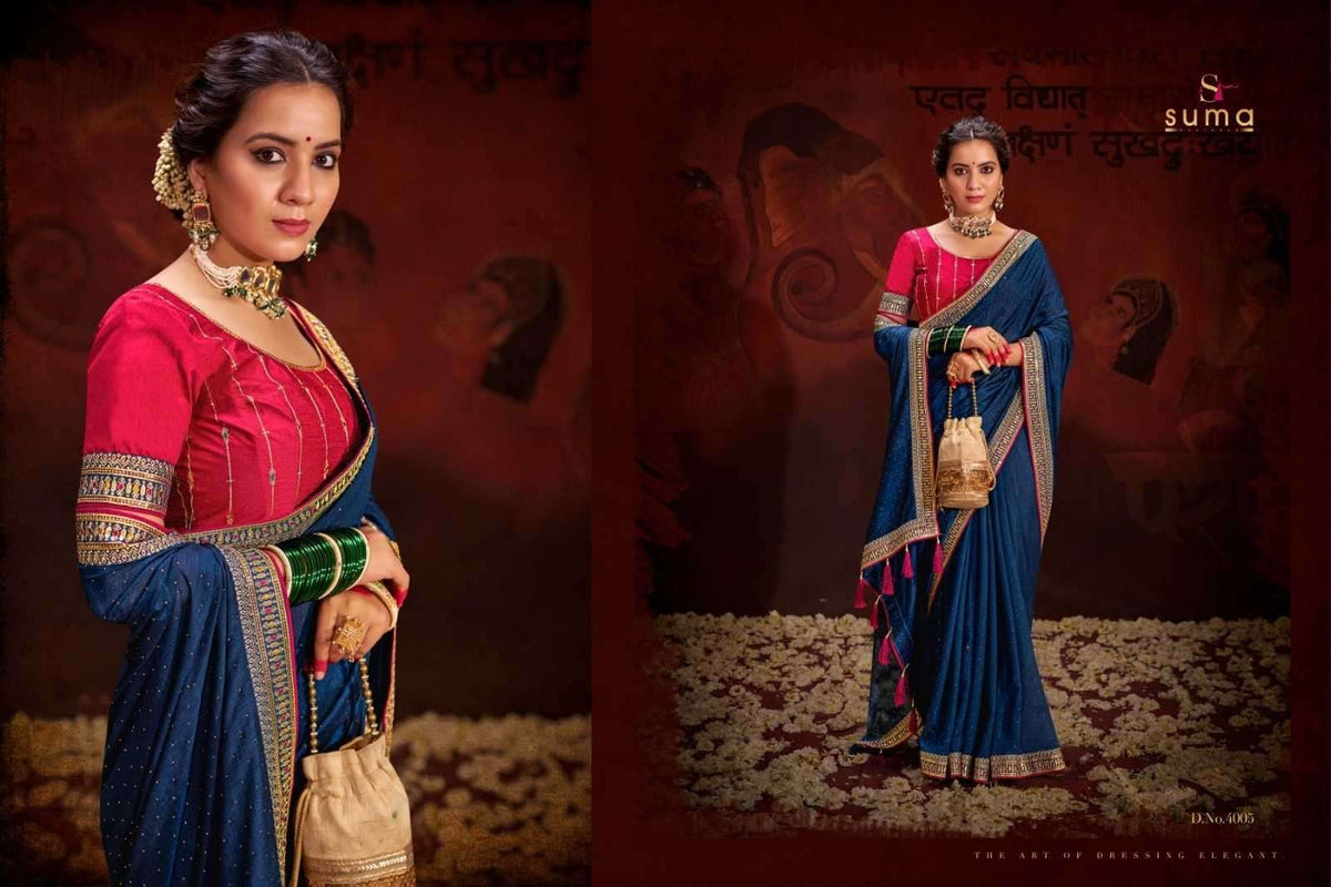 Suma Aayushi Saree Wholesale Catalogue - Amrah Wholesale