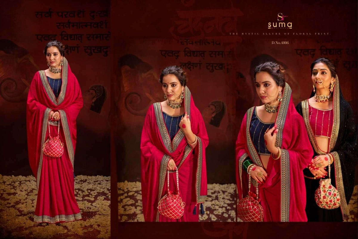 Suma Aayushi Saree Wholesale Catalogue - Amrah Wholesale