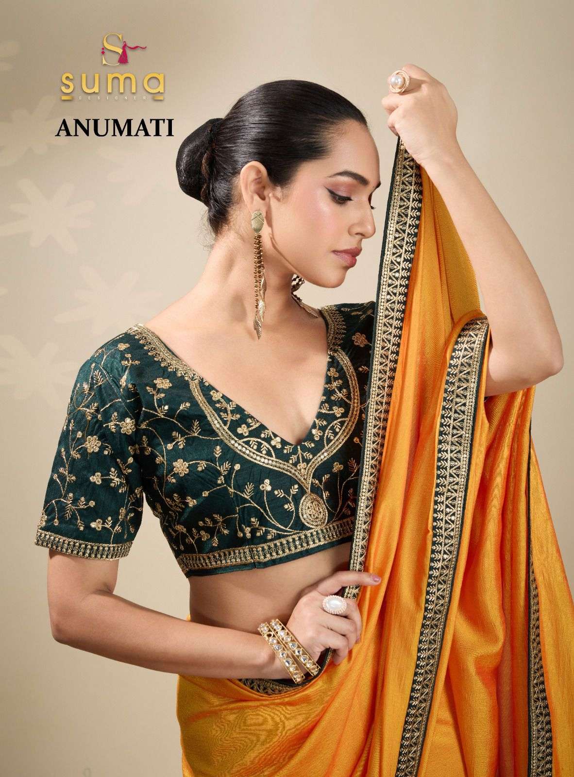 Suma Designer Anumati Vichitra Silk Saree Collection - Amrah Wholesale