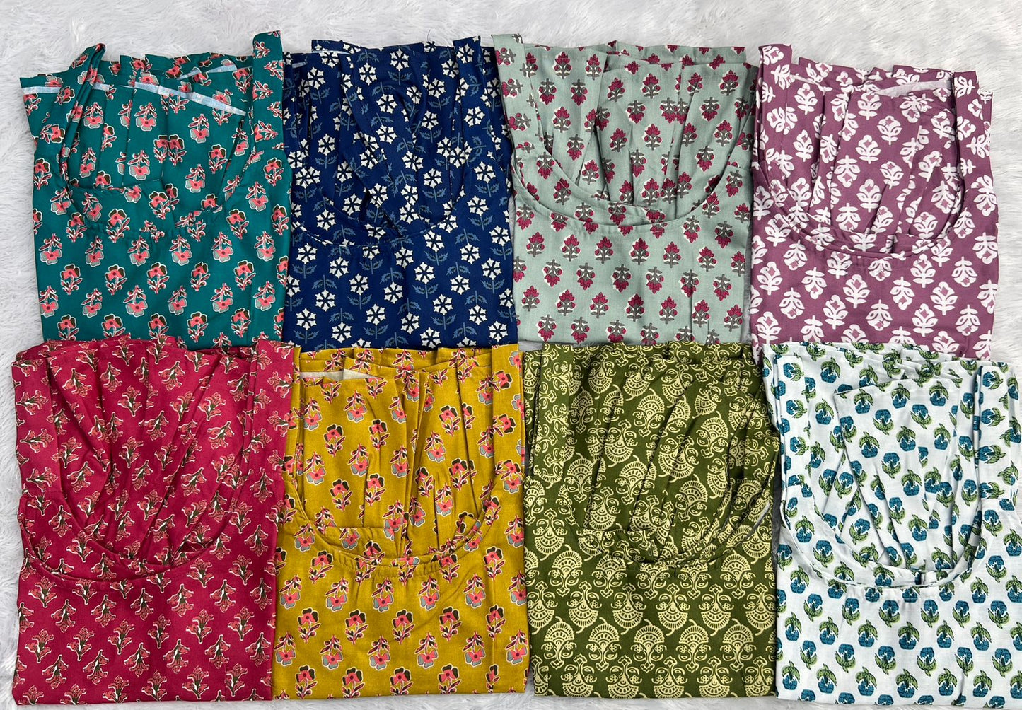 Summer Tops And Shirt Kurta Cotton Printed Tops Collection - Amrah Wholesale