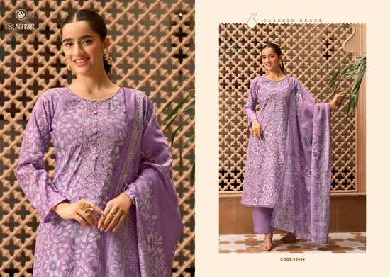 Sunrise Sabaya Silk Vol 10 Vintage Silk Dress Material