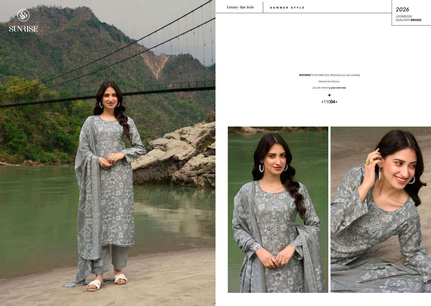 Sunrise Sabaya Silk Vol 11 Vintage Silk Dress Material Collection
