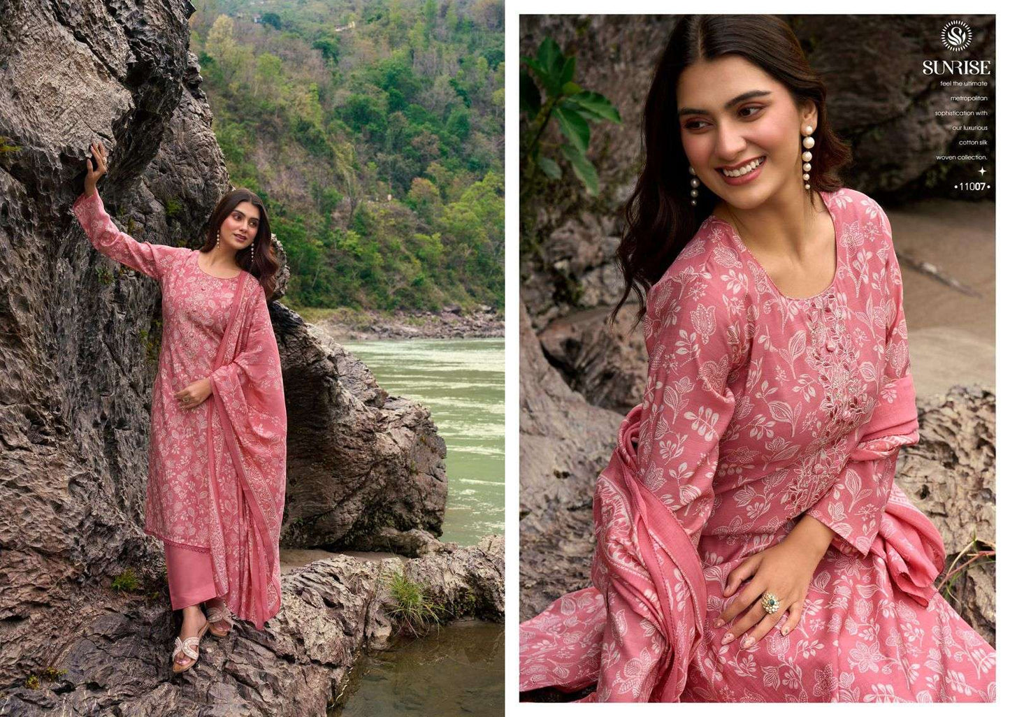 Sunrise Sabaya Silk Vol 11 Vintage Silk Dress Material Collection