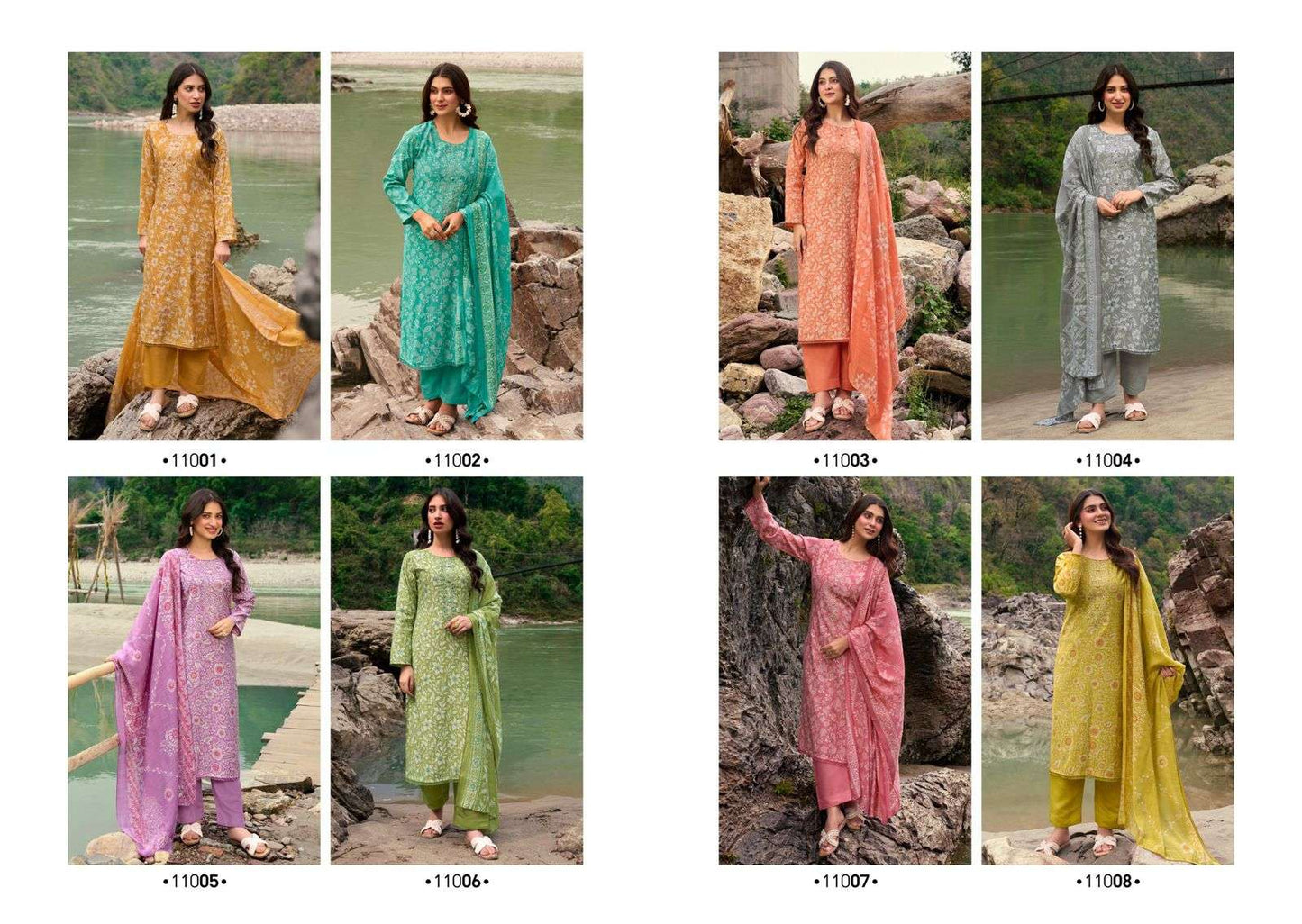 Sunrise Sabaya Silk Vol 11 Vintage Silk Dress Material Collection