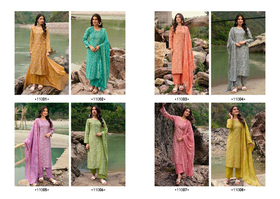 Sunrise Sabaya Silk Vol 11 Vintage Silk Dress Material Collection
