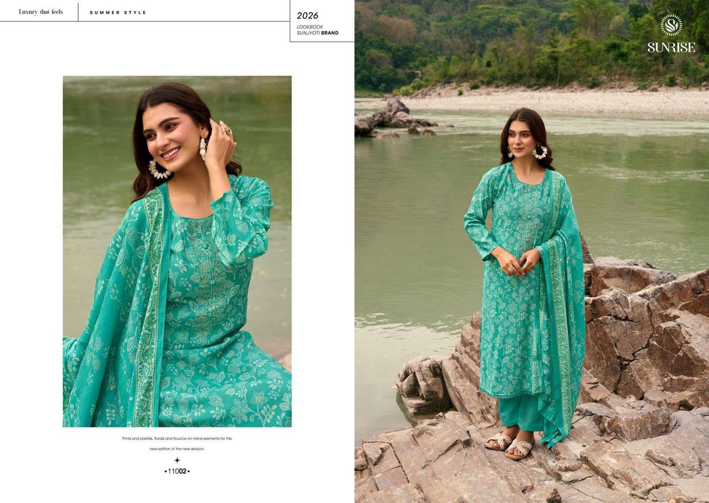 Sunrise Sabaya Silk Vol 11 Vintage Silk Dress Material Collection