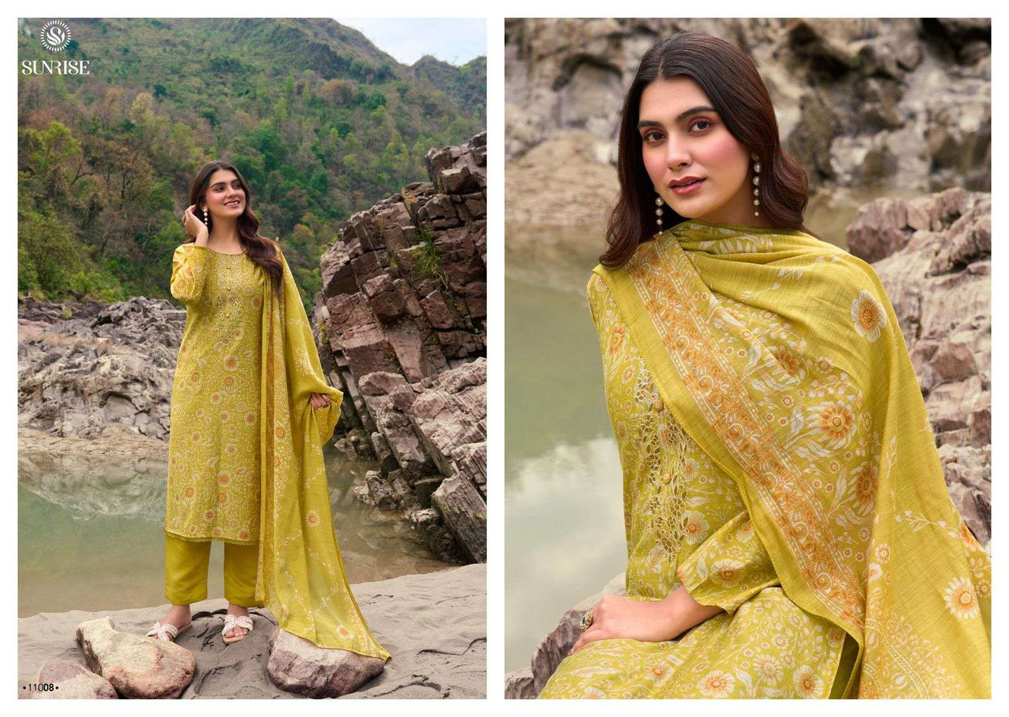 Sunrise Sabaya Silk Vol 11 Vintage Silk Dress Material Collection