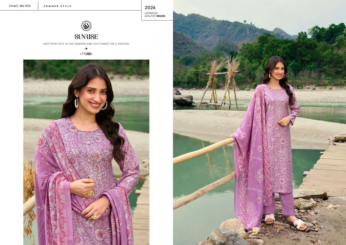 Sunrise Sabaya Silk Vol 11 Vintage Silk Dress Material Collection