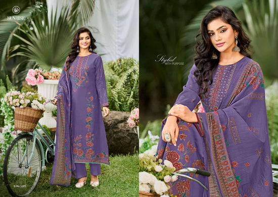 Sunrise Sahira Vintage Silk Designer Dress Material Wholesale Catalogue