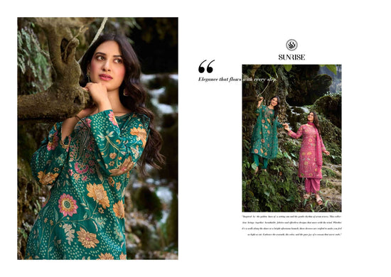 Sunrise Sania Vol 13 Jam Satin Dress Material - Amrah Wholesale