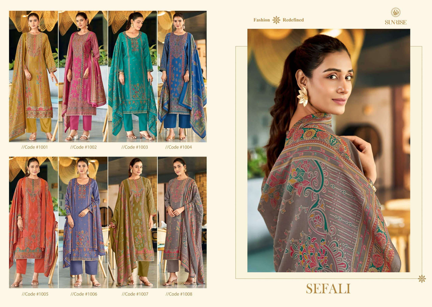 Sunrise Sefali Modal Silk Dress Material