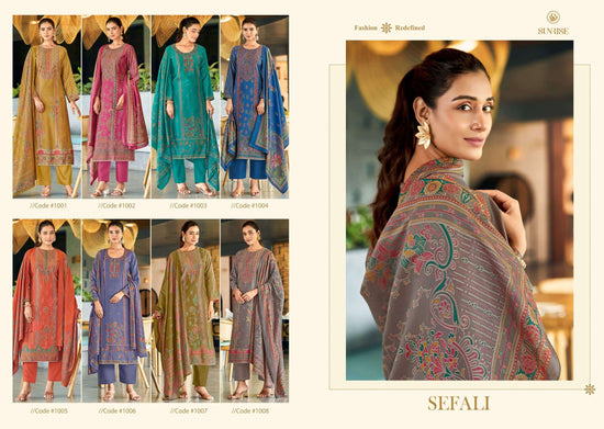 Sunrise Sefali Modal Silk Dress Material
