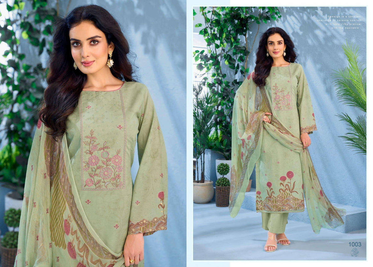 Sunrise Shahi Cotton Lawn Dress Material - Amrah Wholesale