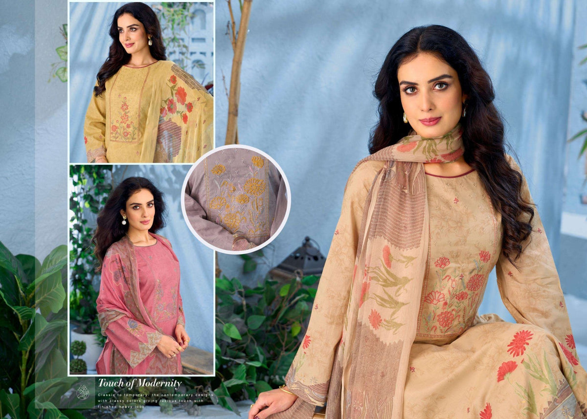 Sunrise Shahi Cotton Lawn Dress Material - Amrah Wholesale