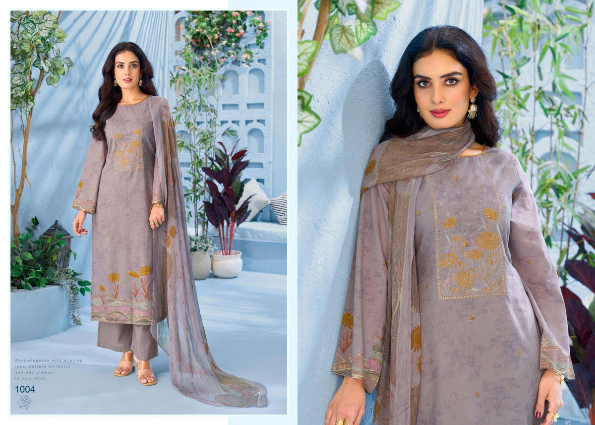 Sunrise Shahi Cotton Lawn Dress Material - Amrah Wholesale