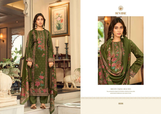 Sunrise Shilpa Vol 8 Heavy Jam Satin Dress Material - Amrah Wholesale