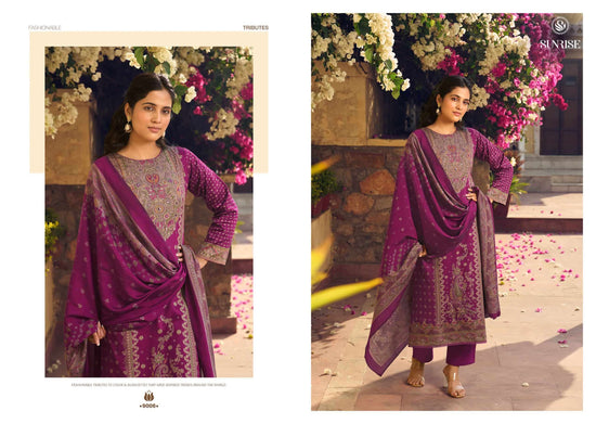 Sunrise Shilpa Vol 9 Jam Satin Dress Material