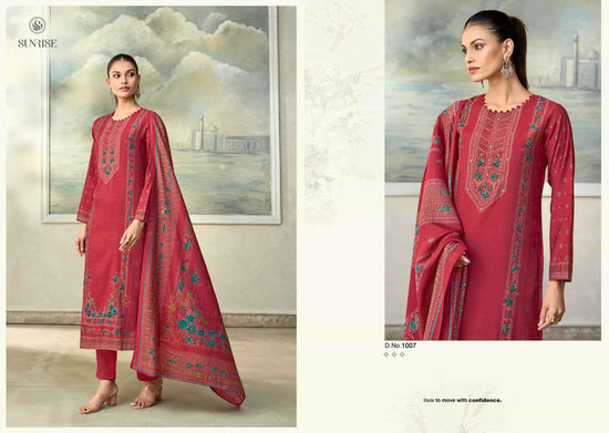 Sunrise Singhar Premium Vintage Silk Dress Material