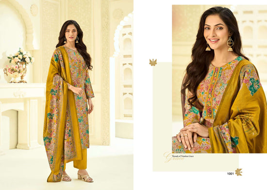 Sunrise Sitara Bostone Silk Dress Material