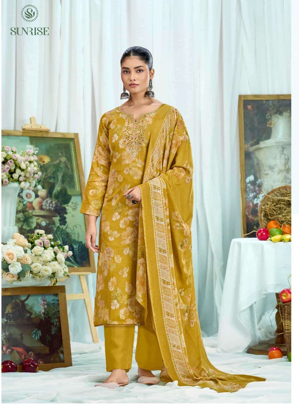 Sunrise Sneha Dress Material - Amrah Wholesale