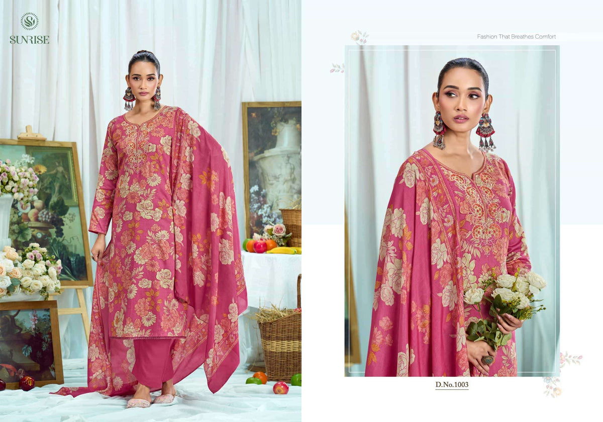 Sunrise Sneha Dress Material - Amrah Wholesale