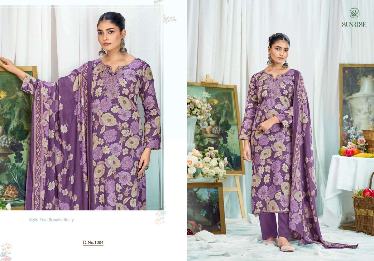 Sunrise Sneha Dress Material - Amrah Wholesale