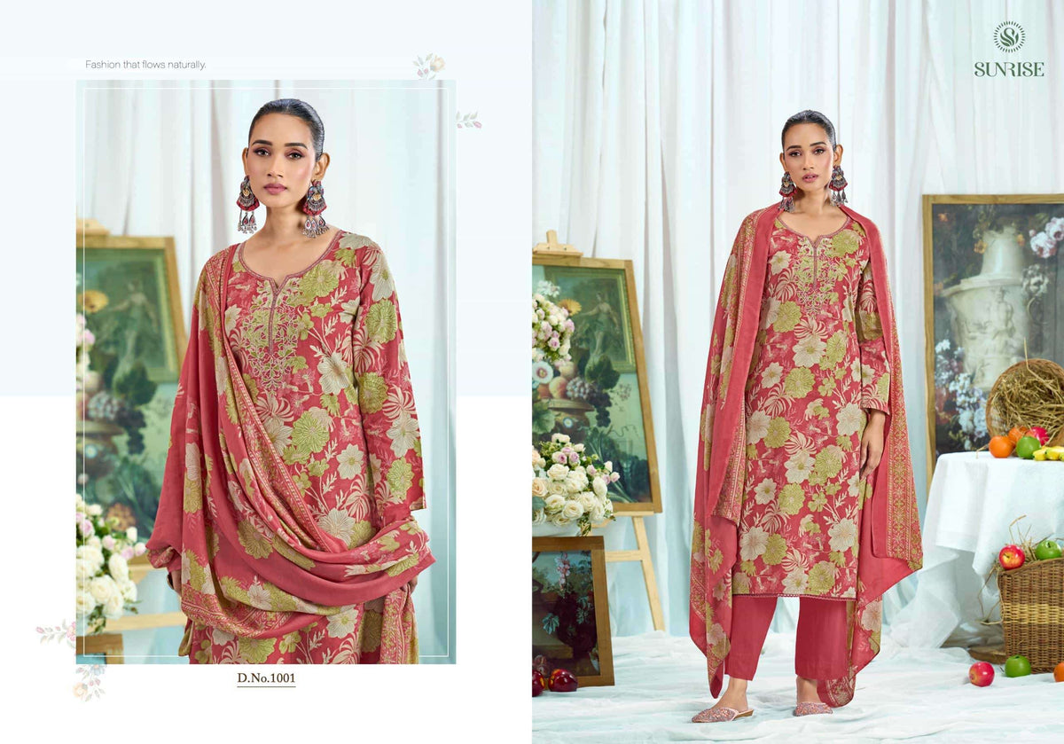 Sunrise Sneha Dress Material - Amrah Wholesale