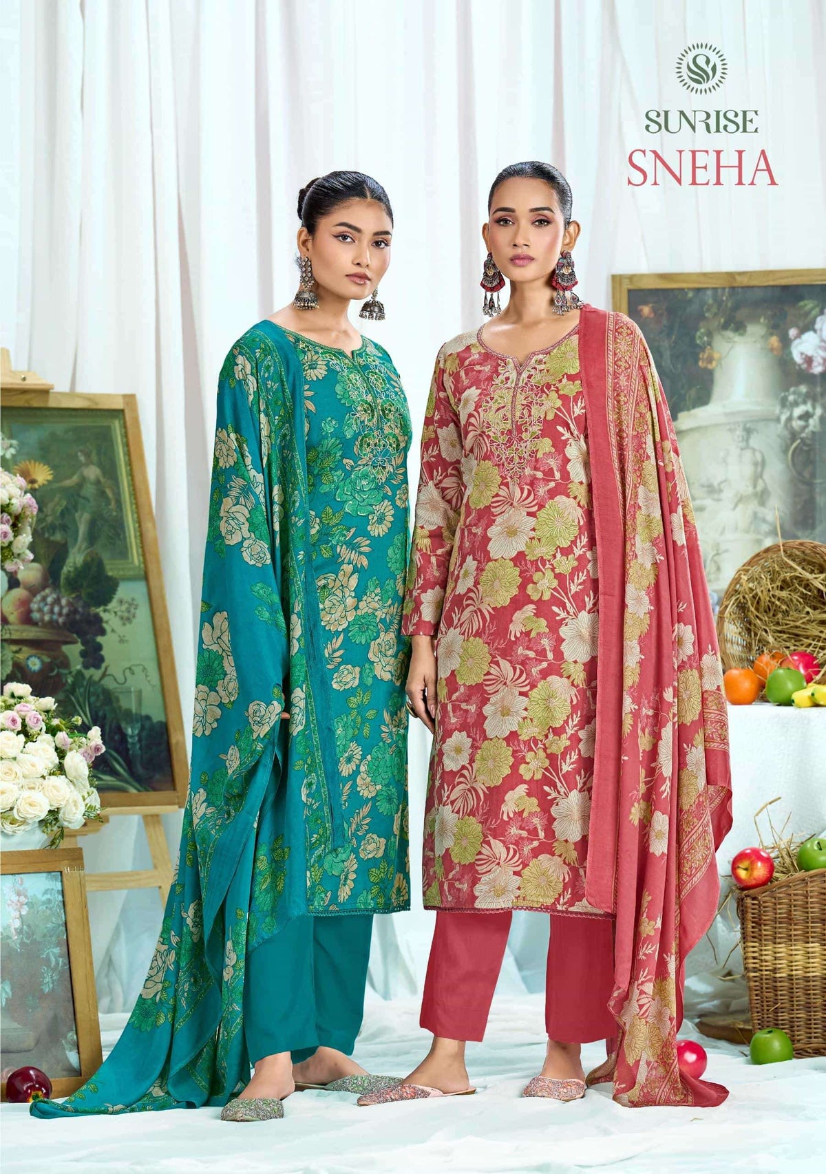 Sunrise Sneha Dress Material - Amrah Wholesale