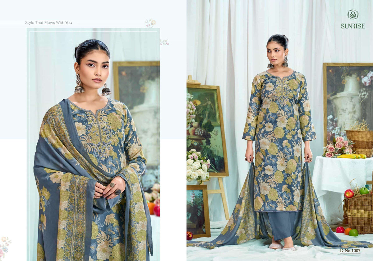 Sunrise Sneha Dress Material - Amrah Wholesale