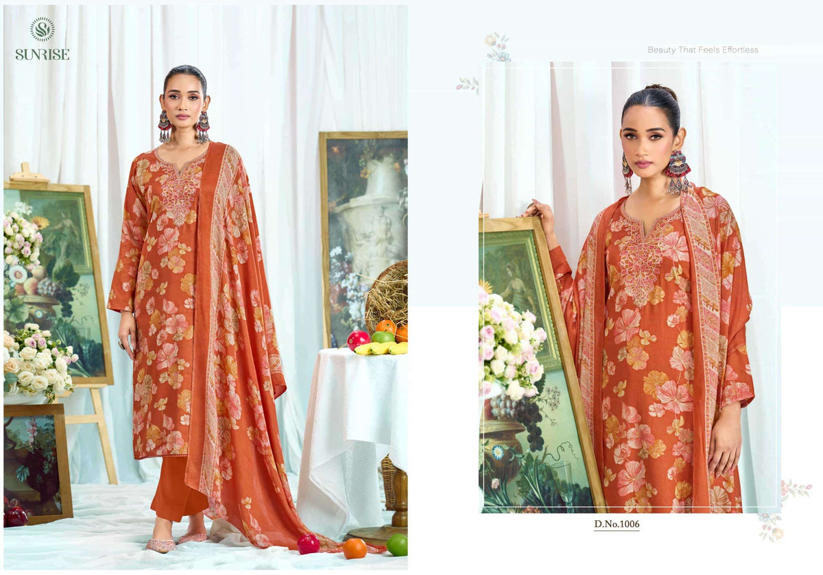 Sunrise Sneha Dress Material - Amrah Wholesale