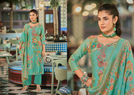 Sunrise Sonali Vol 2 Vintage Silk Dress Material
