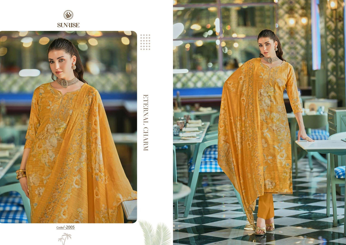 Sunrise Sonali Vol 2 Vintage Silk Dress Material - Amrah Wholesale